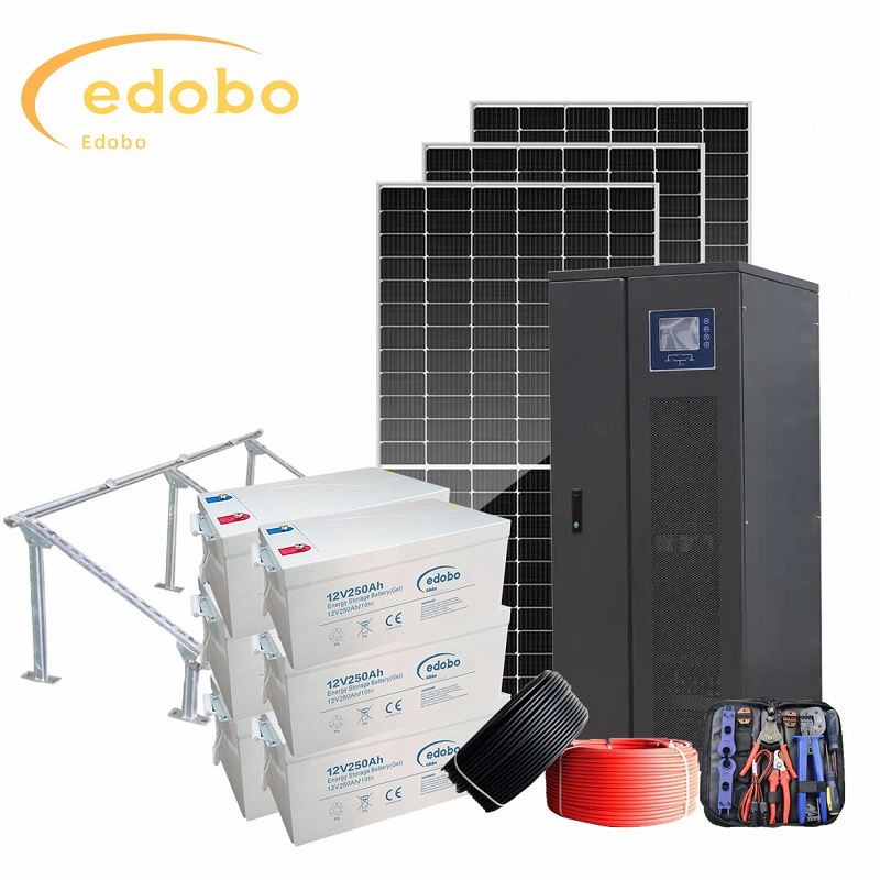 Sistema de energia solar híbrida
