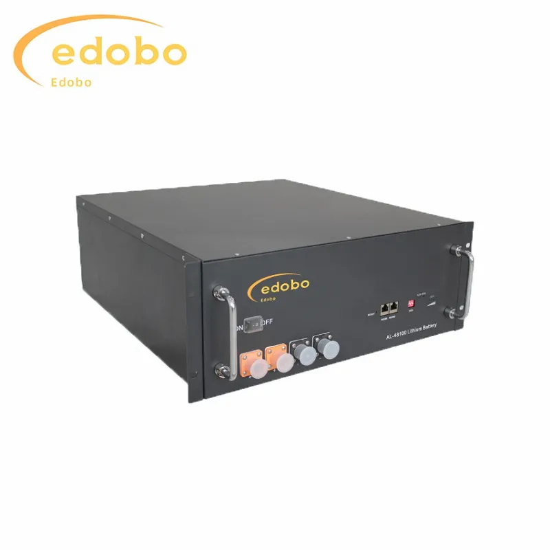 Bateria montada em rack