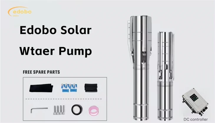 1,5 HP Bomba de água solar profunda para fazenda