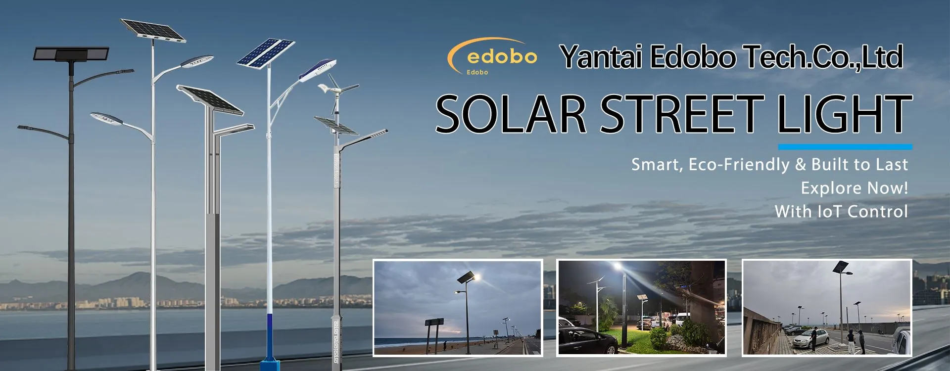 Edobo Split Solar street light Solar power lamp