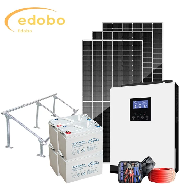 Sistema de painel solar faça você mesmo 5kw para casa