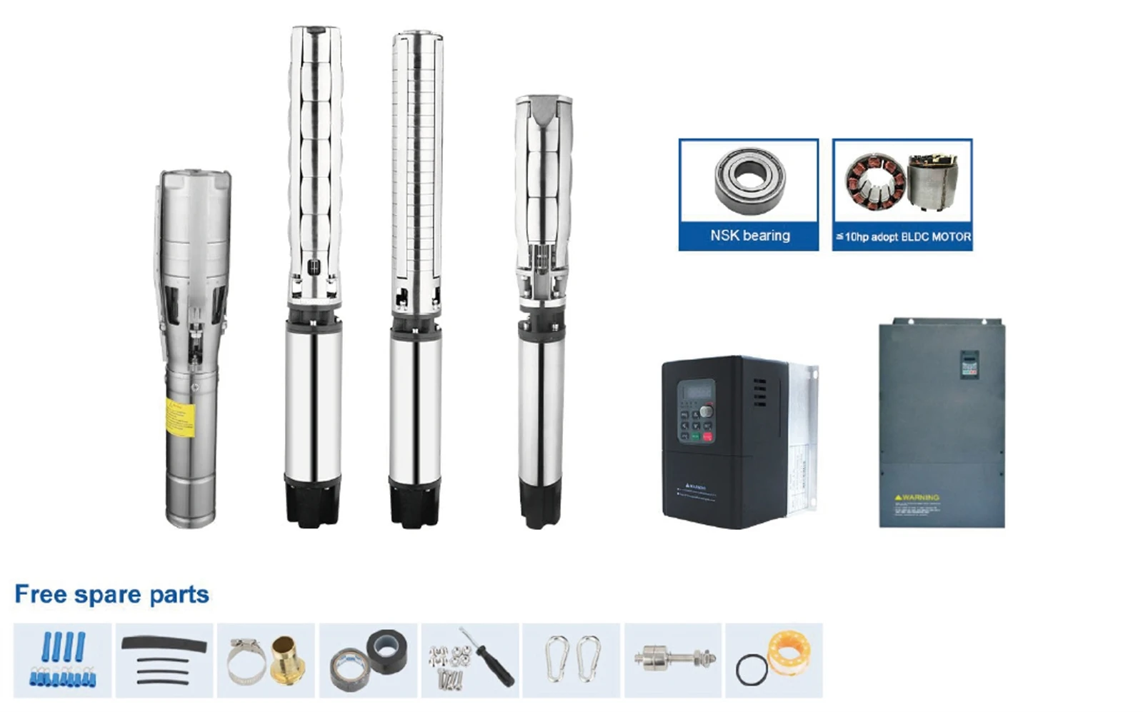 DC sloar irrigation booster pump