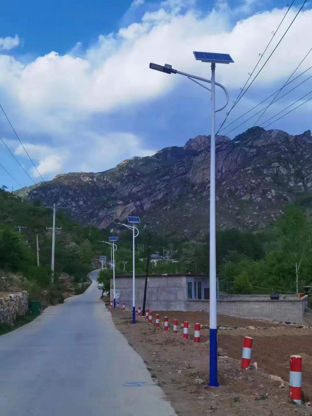 Solar street light