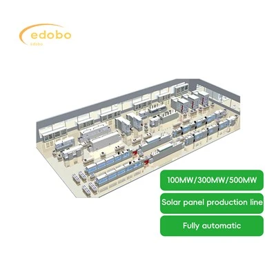 100mw 300mw Production Line Of Solar Panel