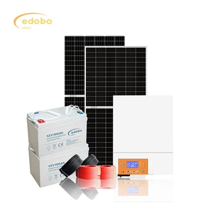 O sistema de energia solar marítima de 3kw fornece