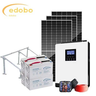 Sistema de energia solar de casa completa de 5kw