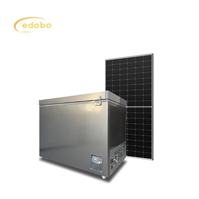 Congelador solar Edobo Solar AC/DC para uso doméstico