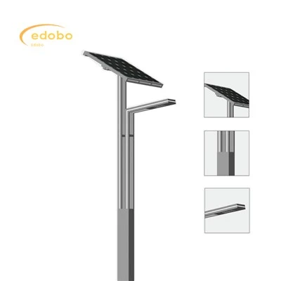 Lâmpada de rua solar clara conduzida 80w/120w com bateria de lítio