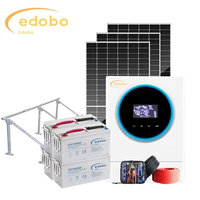 Sistema de energia solar autônomo fora da rede