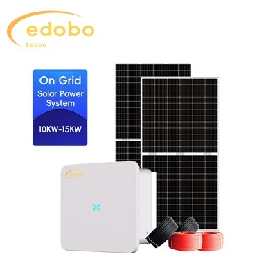 Em componentes do sistema de energia solar de grade com painel solar de 590W