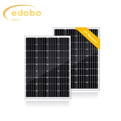 Pequenos painéis solares de 130 W para uso próprio