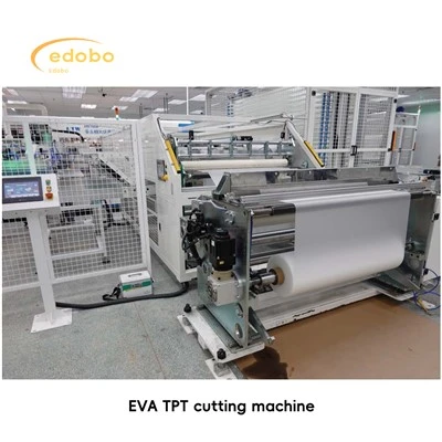 Máquina de corte automático de painel solar EVA
