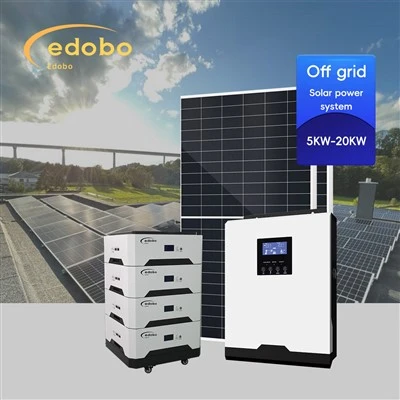 Sistema de energia solar com armazenamento de bateria