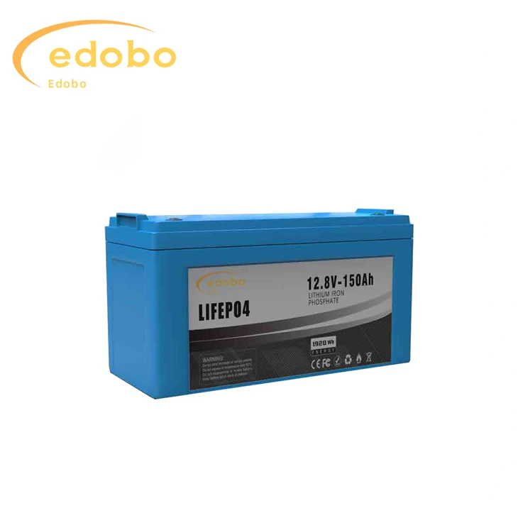 Baterias solares para painéis solares 12.8v150ah