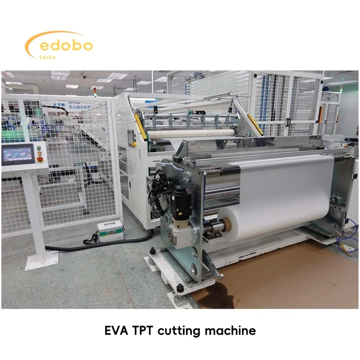 Máquina de corte automático de painel solar EVA