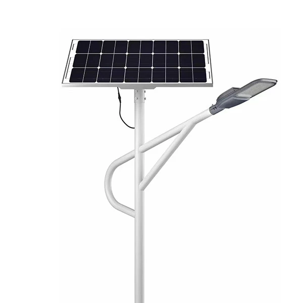 Lâmpada de rua do tipo dividido iluminação solar solar solar